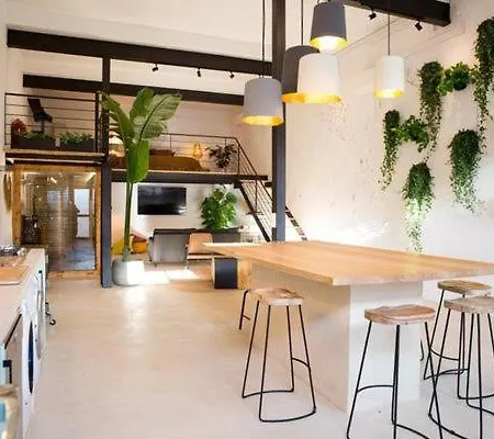 Apartment Industrial Loft In Front Of Santa Apolonia
